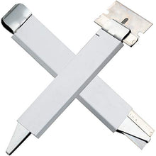 Phyxology 4" Stainless Steel Box Cutter, Scraper Razor Blades, 6 Pack