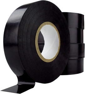 Phyxology 3/4" Black Electrical Tape, 5 Pack
