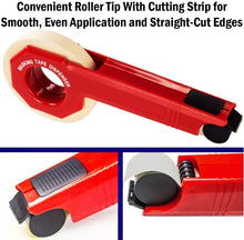 Industrial 1 Inch Masking Tape Dispenser Saves Time and Frustration on Your Painting Project. Quick and Easy One-Handed Application Tool Creates Crisp, Clean Lines for Impressive, Professional Results